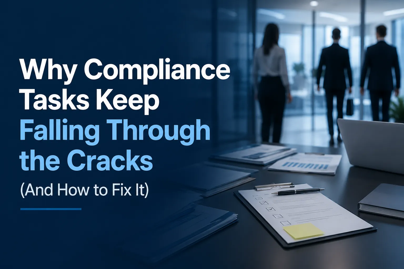 Why Compliance Tasks Keep Falling Through the Cracks And How to Fix It