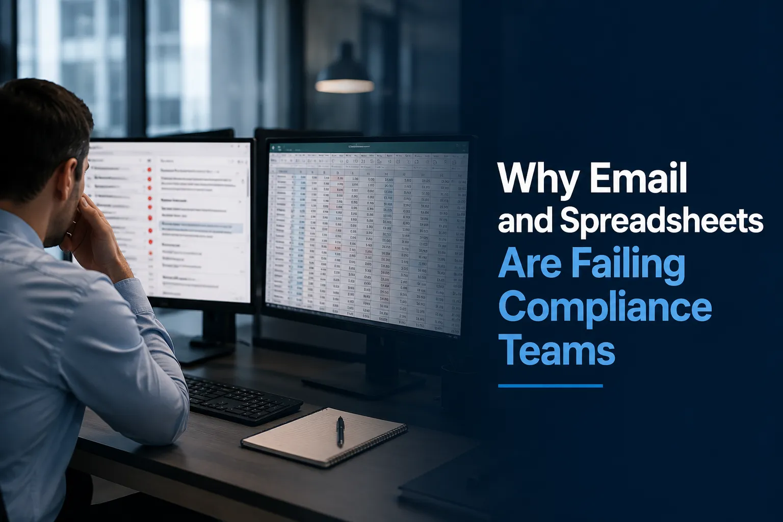 Why Email and Spreadsheets Are Failing Compliance Teams