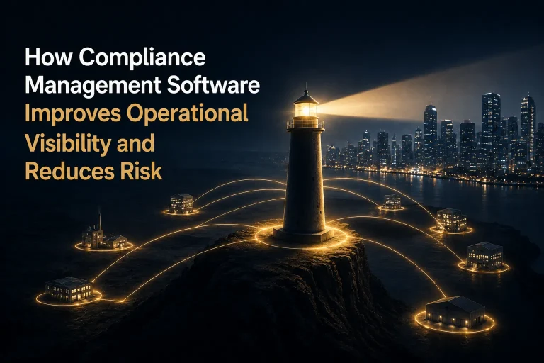 How Compliance Management Software Improves Operational Visibility and Reduces Risk