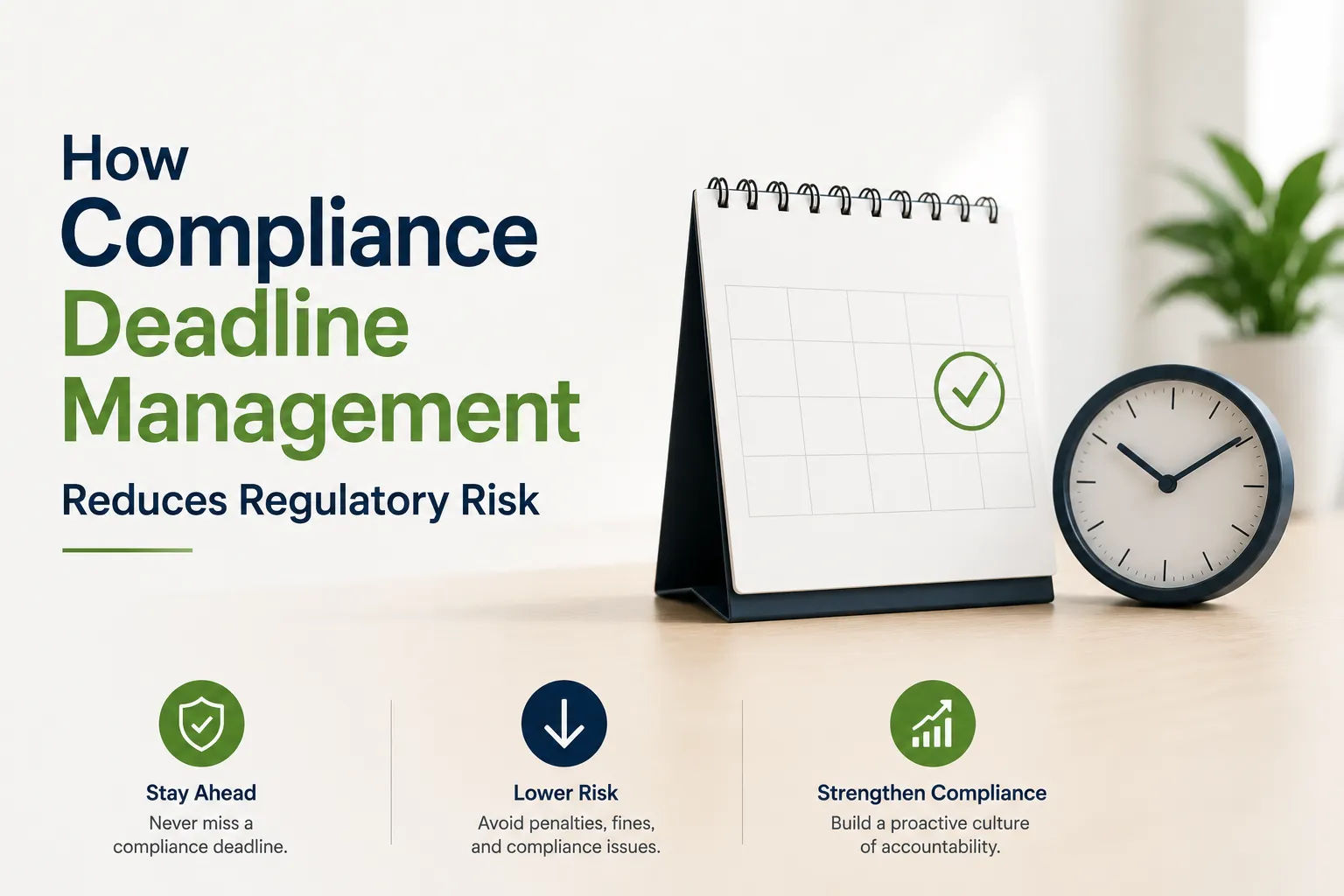 How Compliance Deadline Management Reduces Regulatory Risk